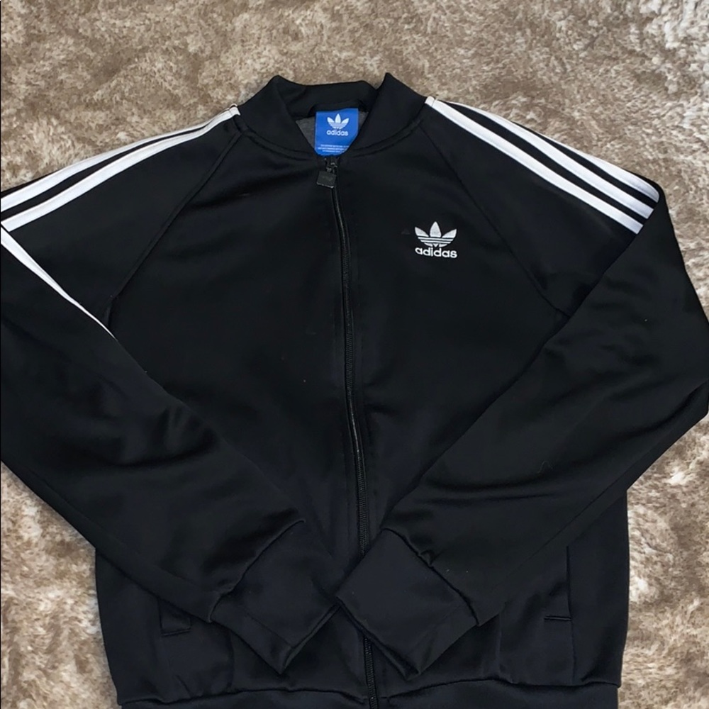 Black And White Adidas Sweater